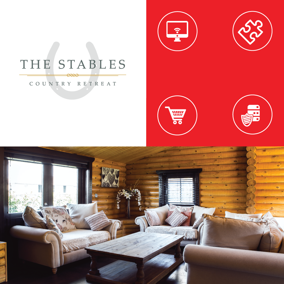Radish Creative - The Stables Country Retreat website design